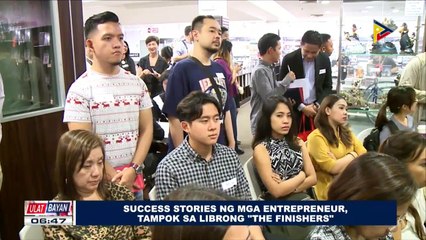 Success stories ng mga entrepreneur, tampok sa librong "The Finishers"