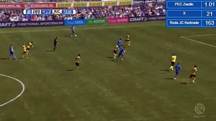 4-2 Bram van Polen Goal HD - Zwolle 4-2 Roda 13.08.2017