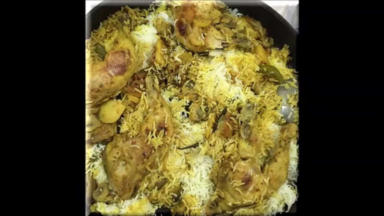 مندي دجاج ورز- How To Make Chicken with Rice Mandi
