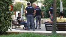 Controlli della Polizia di Stato a Bari