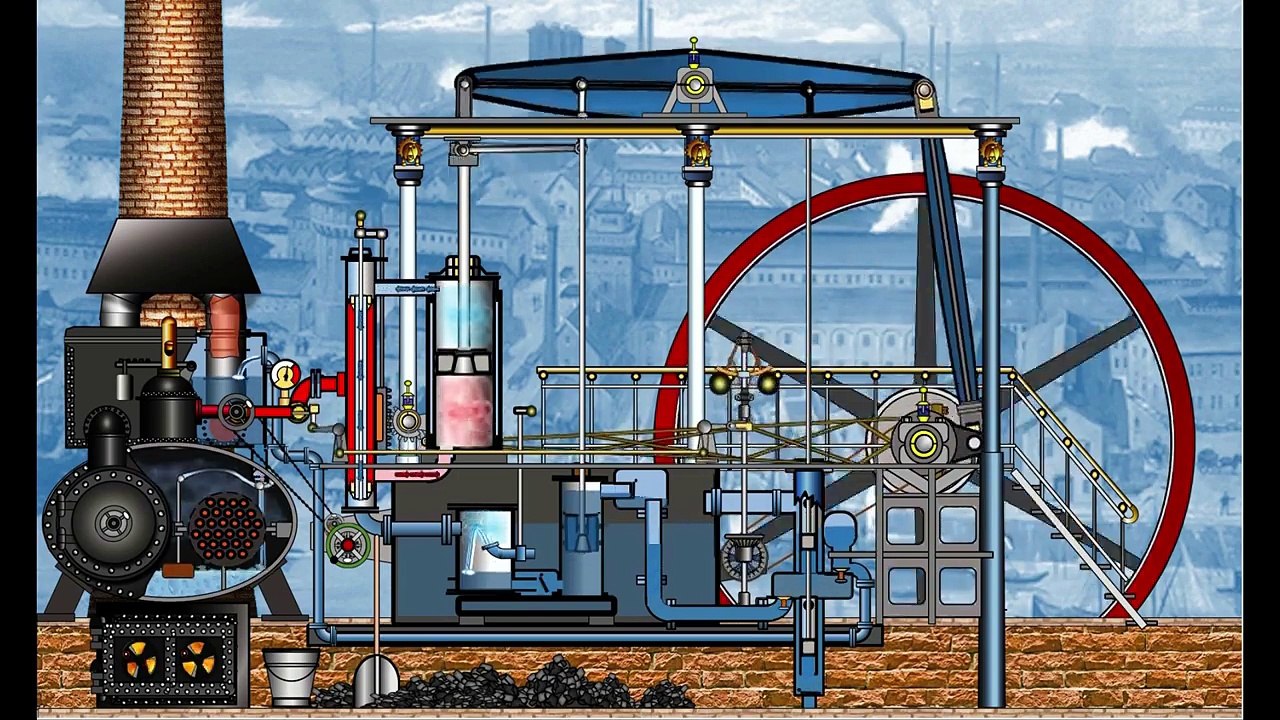 Dampfmaschine Wattscher Bauart, Wilson Paris