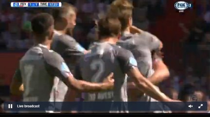 Federik Jensen Super Voley Goal HD - Feyenoord 1-1 Twente 13.08.2017