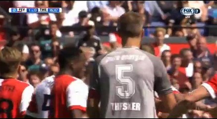 Fredrik Jensen Goal HD - Feyenoord 1-1 Twente 13.08.2017