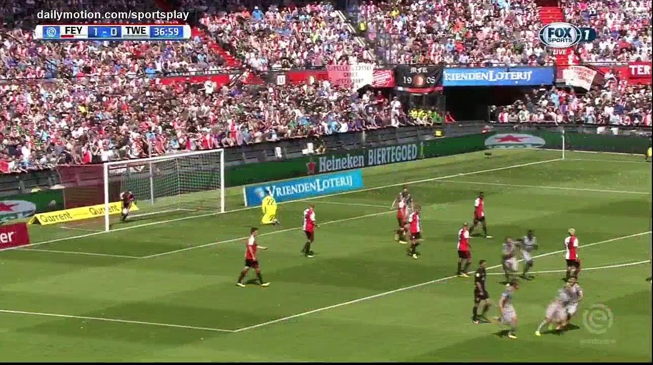 Fredrik Jensen Goal HD - Feyenoord 1 - 1 Twente - 13.08.2017 (Full Replay)