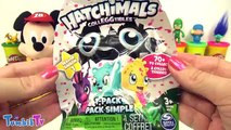 Mickey ve Çılgın Yarışçılar Sürpriz Yumurta Oyun Hamuru - Miki Oyuncakları Hatchimals