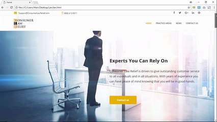 website for law firm