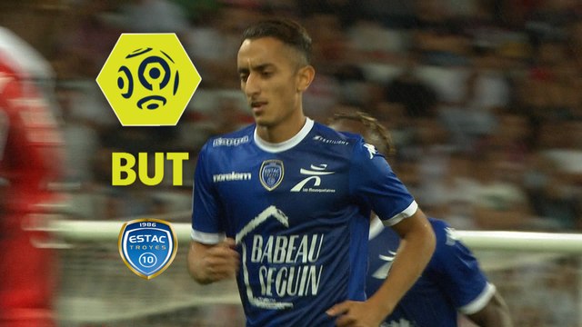 But Saïf-Eddine KHAOUI (85ème) / OGC Nice - ESTAC Troyes - (1-2) - (OGCN-ESTAC) / 2017-18