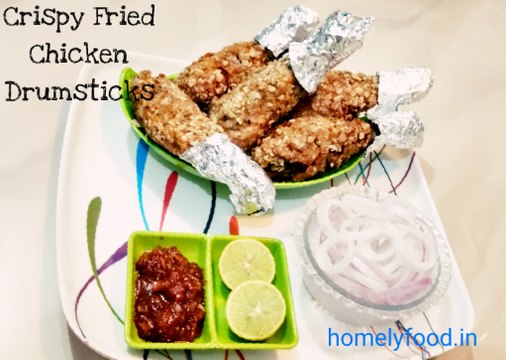 Crispy Chicken Drumsticks | Chicken Leg | KFC style | Chicken Recipe | homelyfood.in