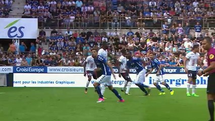 Jonas Martin  Goal HD - Strasbourg	1-0	Lille 13.08.2017