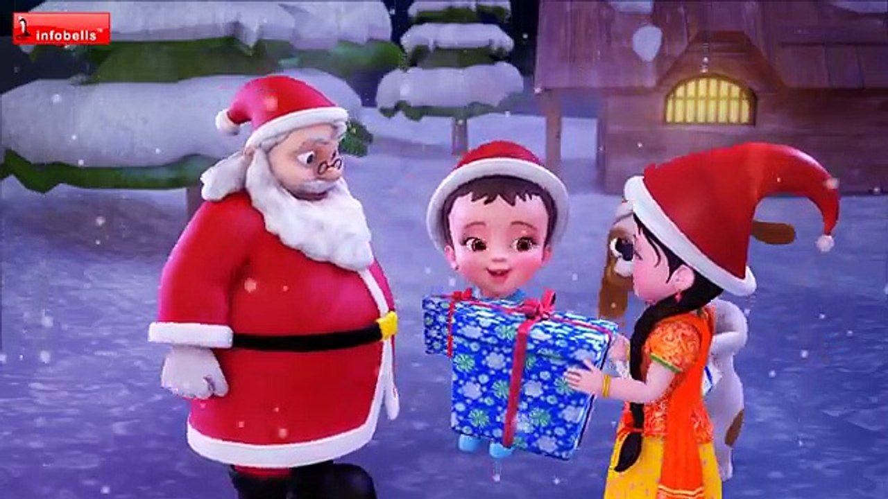 கிறிஸ்துமஸ் பாட்டு Jingle Bells | Tamil Rhymes for Children | Infobells
