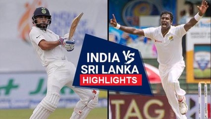 india vs sri lanka 3rd test day2 highlights