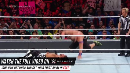 John Cena vs. AJ Styles WWE Title Match: Royal Rumble 2017