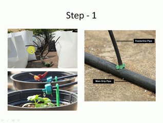 Auto Garden Watering System kit DIY