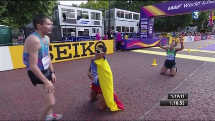 Mondiaux d'athlétisme : Arévalo s'adjuge le 20km marche in-extremis