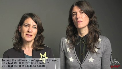 Bella & Esther Freud declare weve got #Refugenes