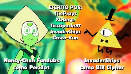 Peridot vs Bill Cipher.Épicas Batallas De Rap Del Mundo Friki