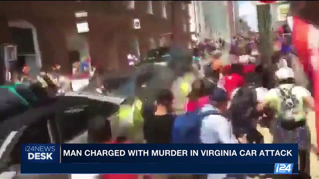 i24NEWS DESK | 3 dead in wake of violent far-right rally | Sunday, August 13th 2017