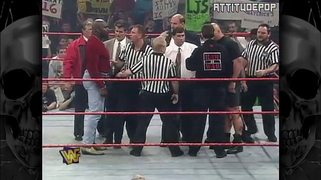 Ahmed Johnson Challenges Stone Cold Steve Austin