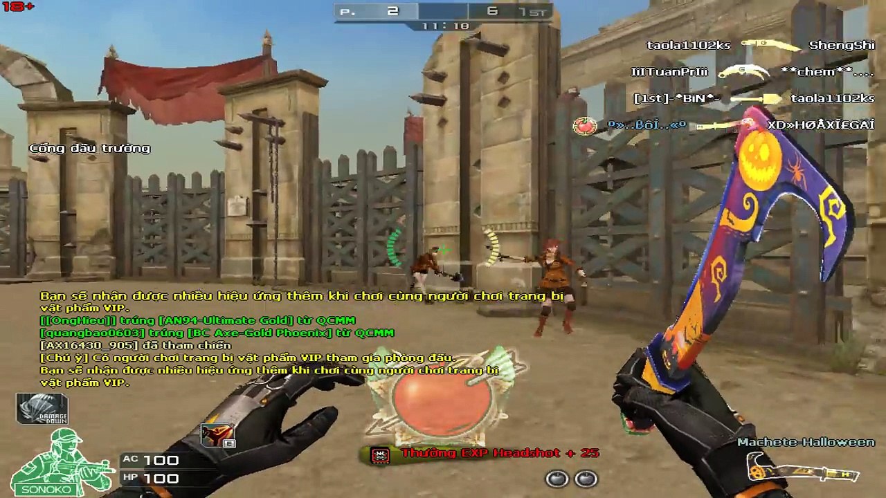 CrossFire - Machete Hallowen - part 1