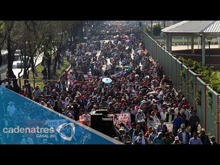 VIDEO: CNTE colapsa la Ciudad de México con megamarcha