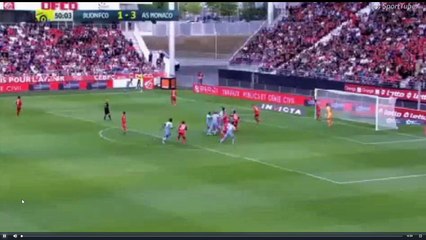 Falcao hat trick Goal - Dijon vs Monaco 1-4  13.08.2017 (HD)
