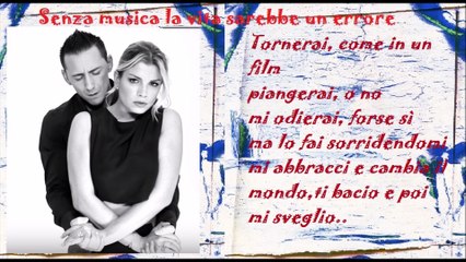 Modà feat Emma - Come in un film con testo