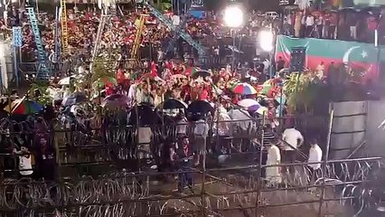 PTI, AML 13 August Liaquat Bagh Jalsa Updates at 9pm