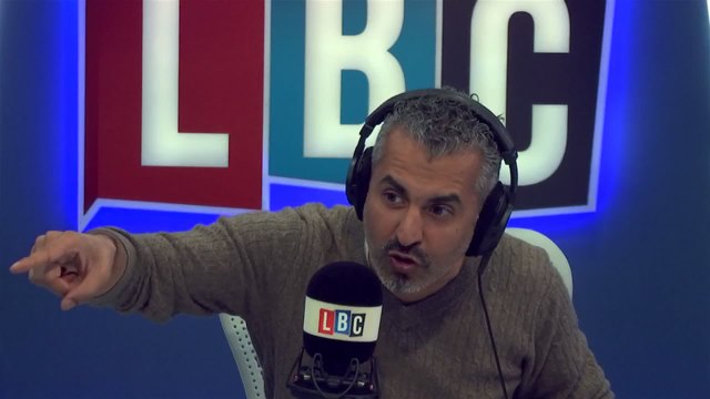 Maajid's Shuts Down 'Lunatic' Caller Over Charlottesville
