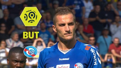 But Dimitri LIENARD (82ème pen) / RC Strasbourg Alsace - LOSC - (3-0) - (RCSA-LOSC) / 2017-18