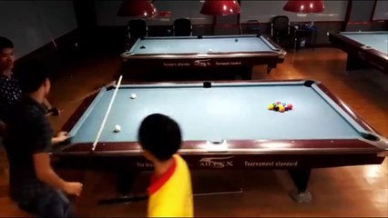 Giao Hữu Bida 9 Bi Giữa Các Cơ Thủ - 9 Ball Billiards.