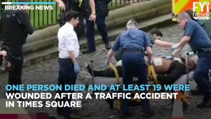 One Dead and Many Injured in Times Square
