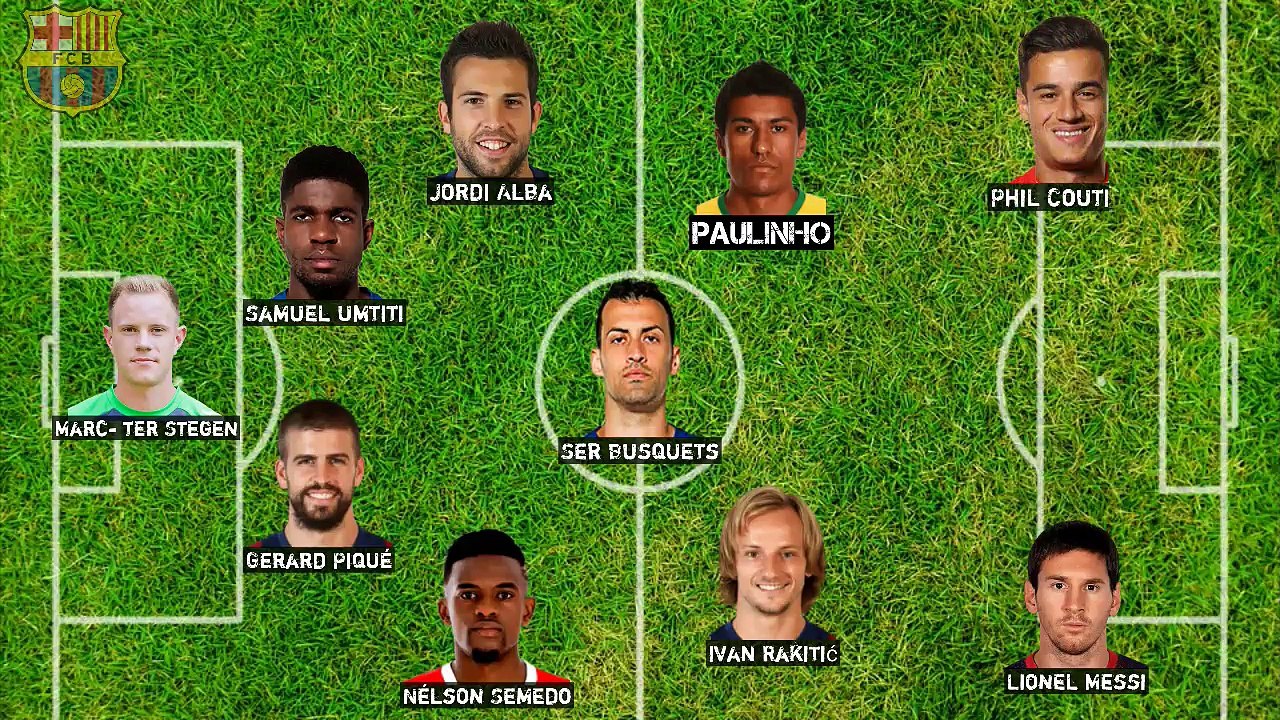 Barcelona VS Real Madrid - Supercopa de Espana Final(Predicted lineup after transfer)