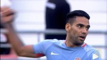 Ruthless Falcao bangs in a hat-trick