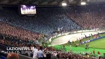 13-8-2017, Supercoppa Juve-Lazio- la coreografia della Curva Nord