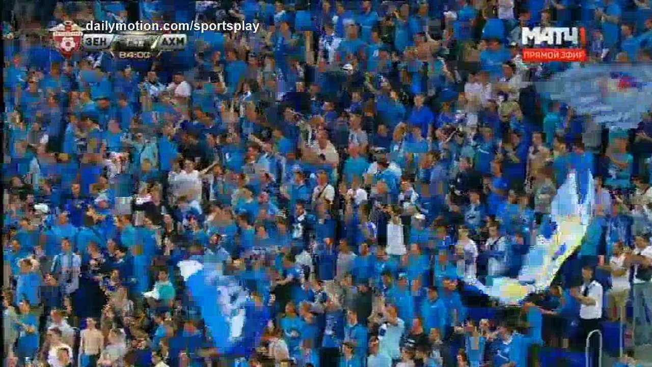 Yuri Zhirkov Goal HD - Zenit Petersburg 4 - 0 Akhmat Grozny - 13.08.2017 (Full Replay)