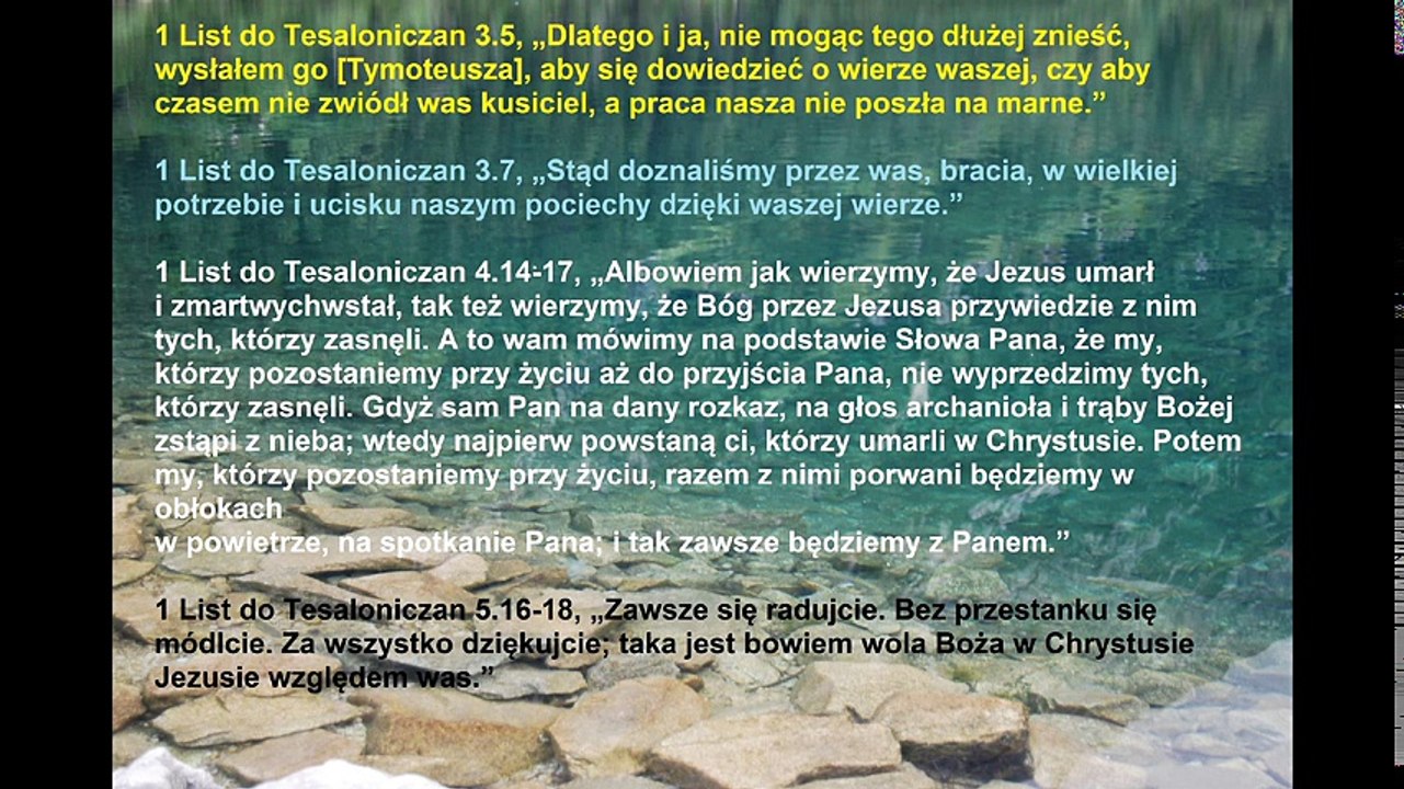 BIBLIA WARSZAWSKA NT 13 I List do Tesaloniczan