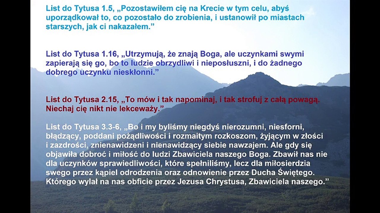 BIBLIA WARSZAWSKA NT 17 List do Tytusa