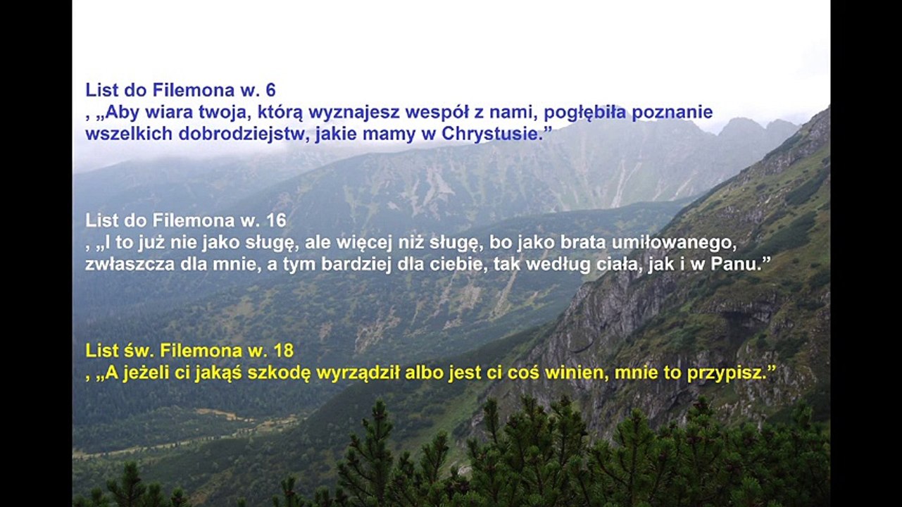 BIBLIA WARSZAWSKA NT 18 List do Filemona