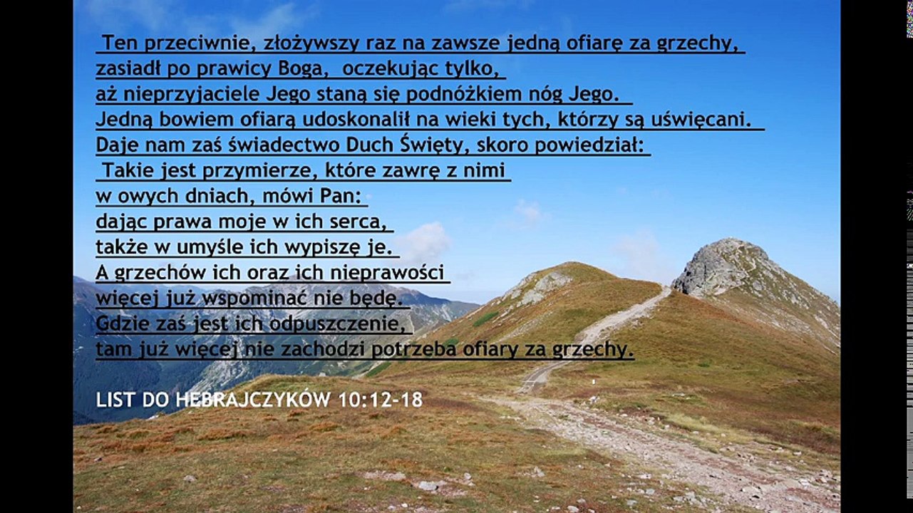 BIBLIA WARSZAWSKA NT 19 List do Hebrajczyków