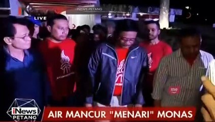 Gubernur DKI Resmikan Air Mancur Menari di Monas