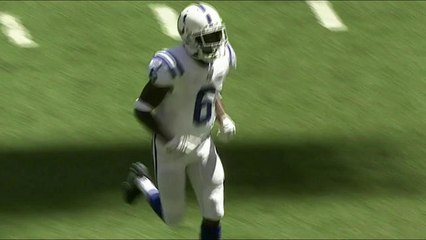 Colts' rookie Jojo Natson shows off speed on 28-yard kickoff return from own end zone