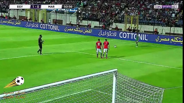 اهداف مصر والمغرب 1-1 تصفيات امم افريقيا للمحليين 2018
