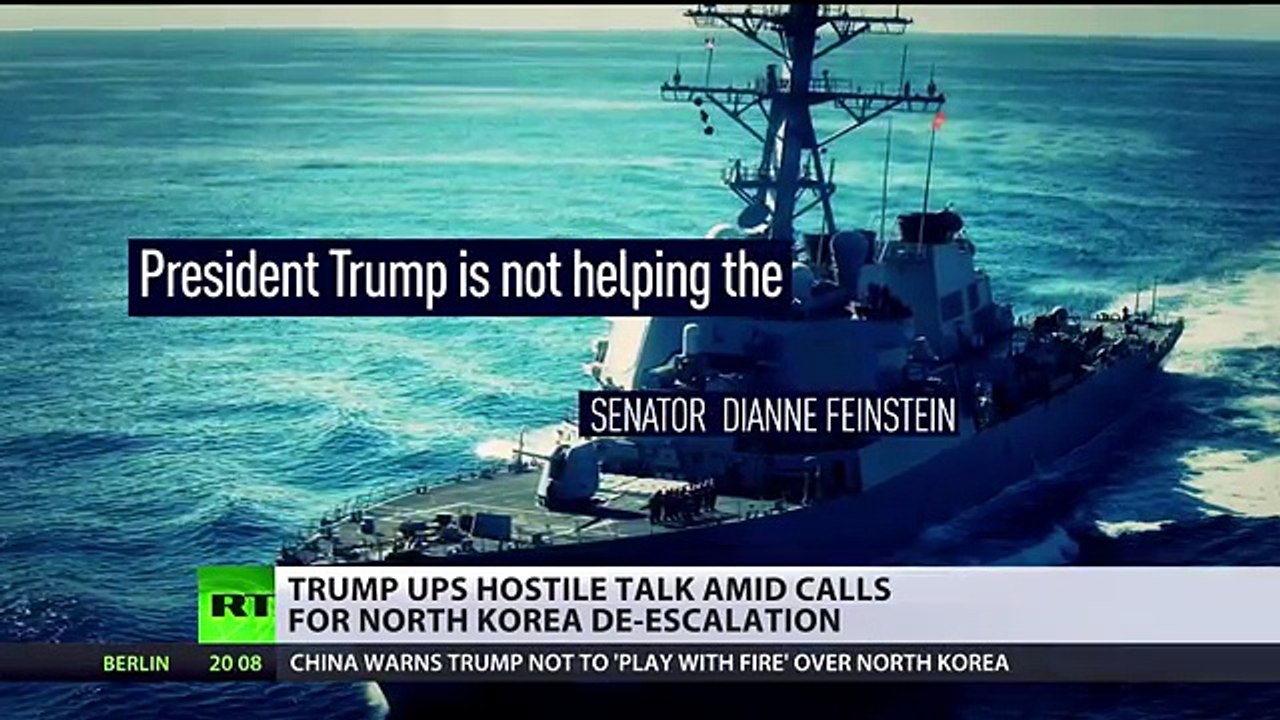 US military ‘locked & loaded’, Trump warns N.Korea