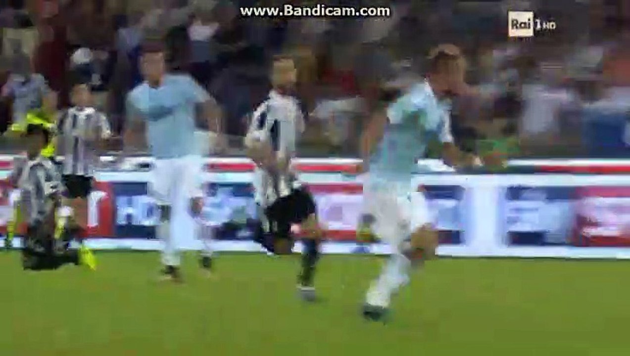 Ciro Immobile Penalty Goal HD - Juventus 0 - 1 Lazio 13.08.2017
