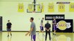Watch Ivica Zubac Work On His Skyhook, Post Moves With Timofey Mozgov