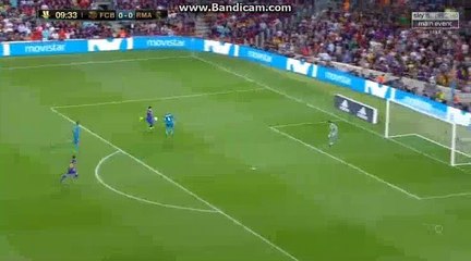 Keylor Navas Saved 100% Chance HD - Barcelona 0-0 Real Madrid 13.08.2017