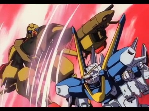 Usos first sortie in the V2 Gundam Victory Gundam