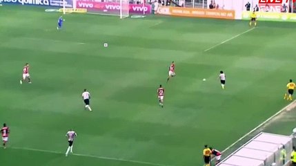 Rafael Moura  Goal HD - Atletico-MG	2-0	Flamengo RJ 13.08.2017