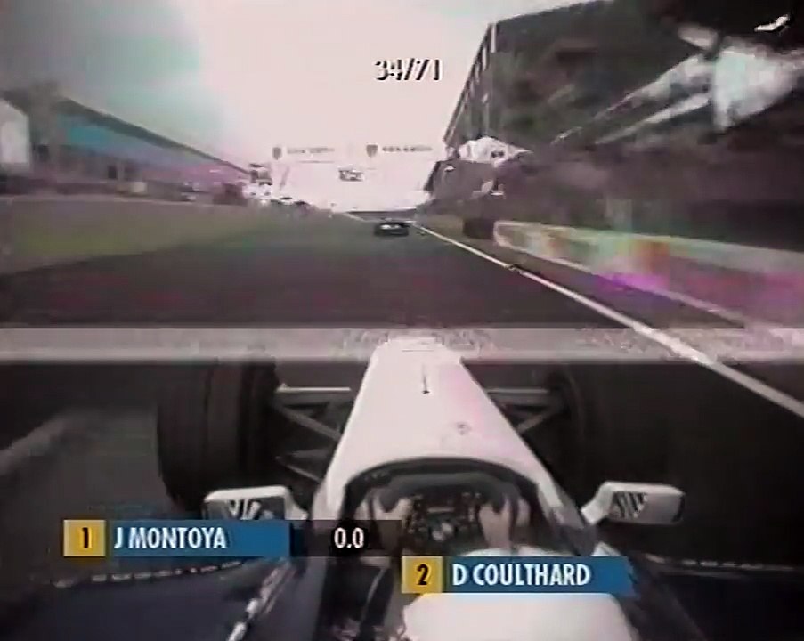 F1 Brazilian Grand Prix Interlagos 2001 Juan Pablo Montoya Onboard & Crash