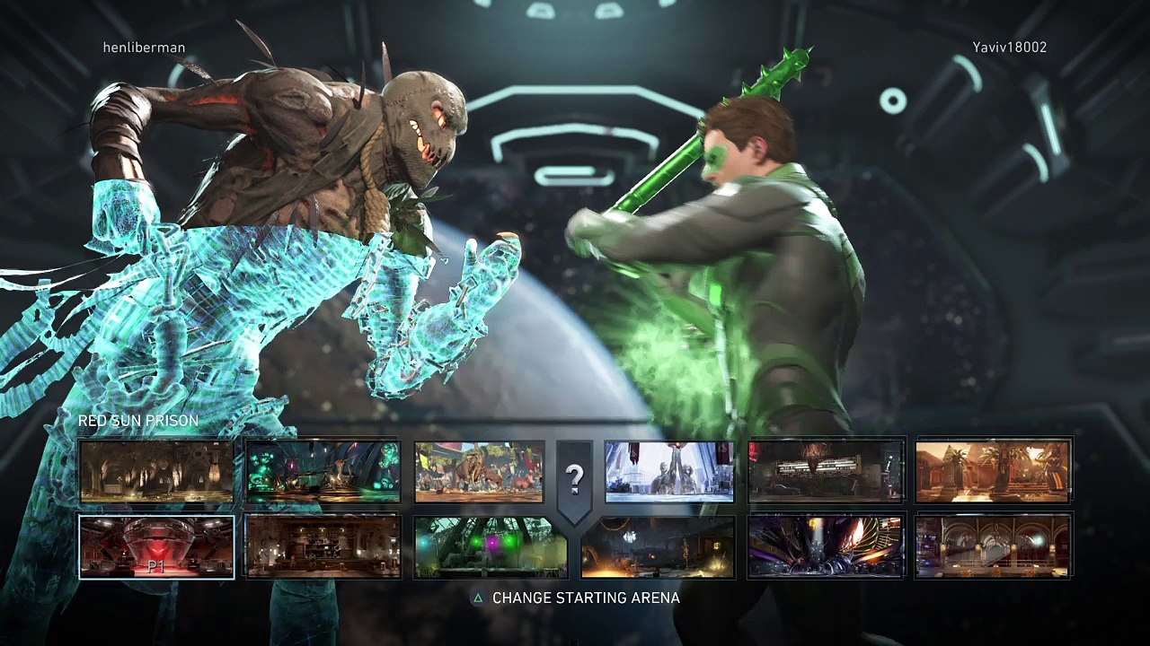 Scarcrow vs. Green Lantern